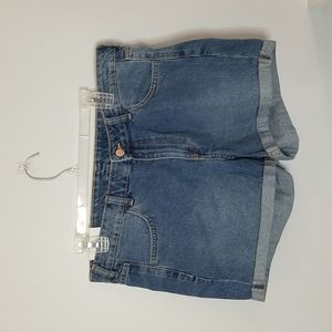 H&M denim blue jean shorts size 12